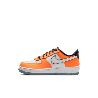 Nike orange air force clearance